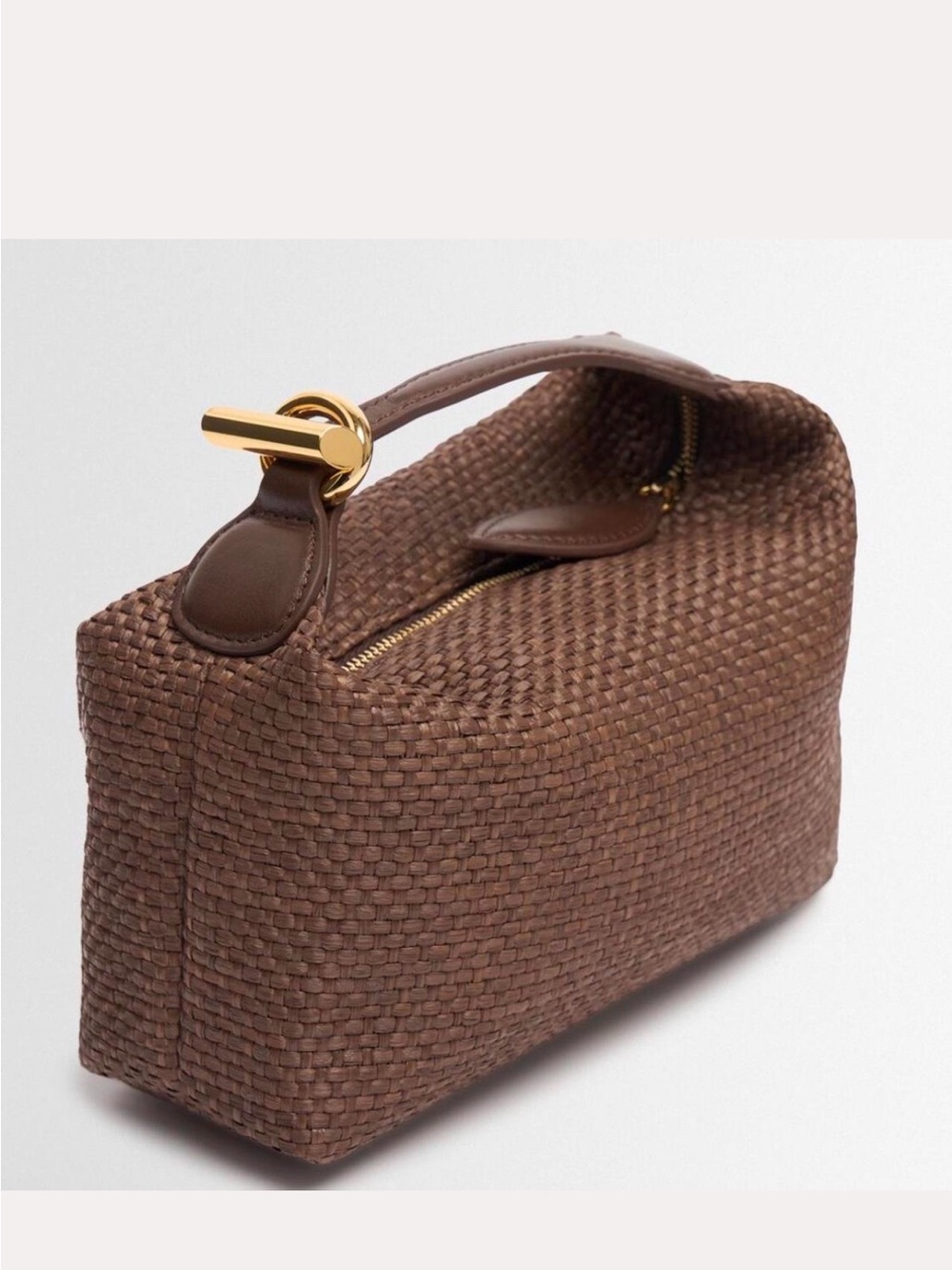 Liffner RARE Raffia Micro Pillow Pouch